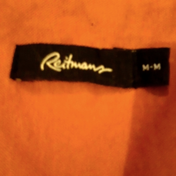 (M)🔥Reitman's🔥Viscose Jumpsuit Capri Ptp17"×L50" - Picture 6 of 8